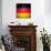 German Flag-marinini-Art Print displayed on a wall