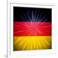 German Flag-marinini-Framed Art Print