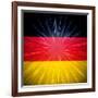 German Flag-marinini-Framed Art Print