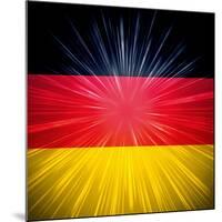 German Flag-marinini-Mounted Art Print