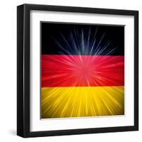 German Flag-marinini-Framed Art Print