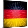 German Flag-marinini-Mounted Art Print