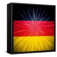 German Flag-marinini-Framed Stretched Canvas
