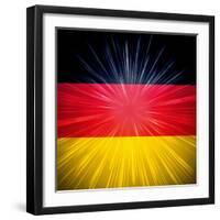 German Flag-marinini-Framed Art Print