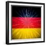 German Flag-marinini-Framed Art Print