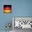 German Flag-marinini-Mounted Art Print displayed on a wall