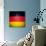 German Flag-marinini-Art Print displayed on a wall