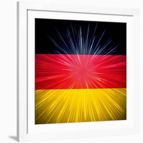 German Flag-marinini-Framed Art Print