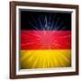 German Flag-marinini-Framed Art Print