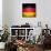 German Flag-marinini-Framed Stretched Canvas displayed on a wall