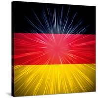 German Flag-marinini-Stretched Canvas