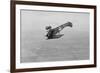 German Fokker Airplane Loops in Stunt-null-Framed Premium Giclee Print