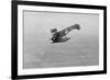 German Fokker Airplane Loops in Stunt-null-Framed Premium Giclee Print