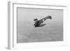 German Fokker Airplane Loops in Stunt-null-Framed Art Print