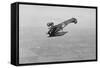 German Fokker Airplane Loops in Stunt-null-Framed Stretched Canvas