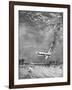 German Gotha Plane Brought Down over Thanet, WW1-null-Framed Art Print