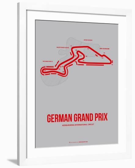 German Grand Prix 1-NaxArt-Framed Art Print