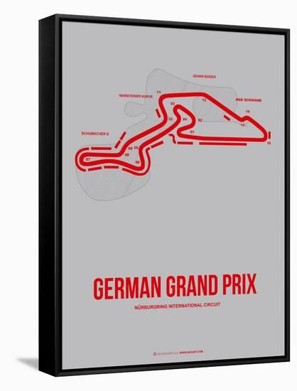 German Grand Prix 1-NaxArt-Framed Stretched Canvas