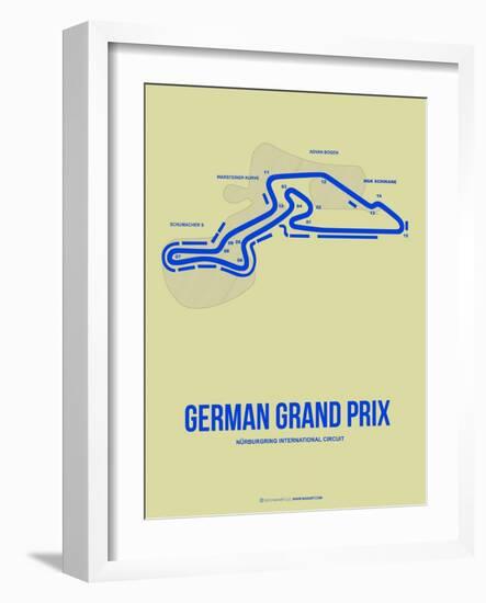 German Grand Prix 2-NaxArt-Framed Art Print