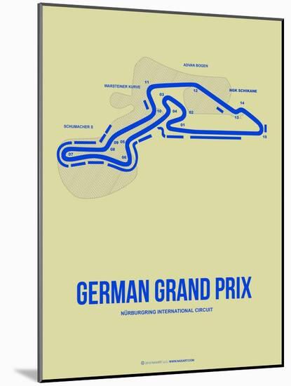 German Grand Prix 2-NaxArt-Mounted Art Print