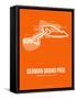 German Grand Prix 3-NaxArt-Framed Stretched Canvas