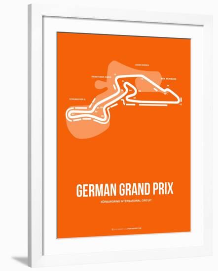 German Grand Prix 3-NaxArt-Framed Art Print