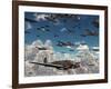 German Heinkel He 111 Bombers Gather over the English Channel-Stocktrek Images-Framed Photographic Print