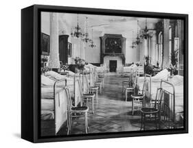 German Hospital Dormitory for Soldiers, Frankfurt Am Main, Germany, World War I, 1915-null-Framed Stretched Canvas