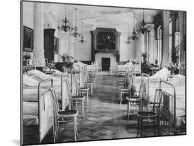 German Hospital Dormitory for Soldiers, Frankfurt Am Main, Germany, World War I, 1915-null-Mounted Giclee Print