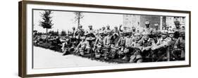 German Imperial Guard in Brussels, First World War, 1914-null-Framed Premium Giclee Print