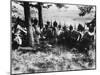 German Infantry at the Edge of the Wood During World War I-Robert Hunt-Mounted Photographic Print