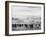 German Infantry Crossing a Field During World War I-Robert Hunt-Framed Photographic Print