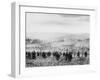 German Infantry Crossing a Field During World War I-Robert Hunt-Framed Photographic Print