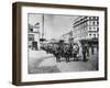 German Infantry Entering Liege During World War I-Robert Hunt-Framed Photographic Print