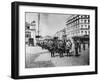 German Infantry Entering Liege During World War I-Robert Hunt-Framed Photographic Print