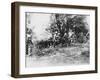 German Infantry in Gas Masks WWI-Robert Hunt-Framed Photographic Print