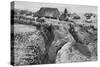 German Infantry in Trenches at Jasionna, Poland, World War I, 1915-null-Stretched Canvas