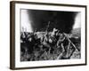 German Infantrymen in a Trench on the Western Front During Wwi, France, 1914-16-null-Framed Photographic Print