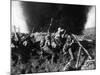 German Infantrymen in a Trench on the Western Front During Wwi, France, 1914-16-null-Mounted Photographic Print