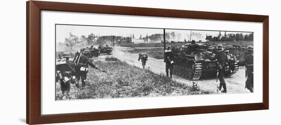 German Invasion of Poland, 1 September 1939-null-Framed Premium Giclee Print