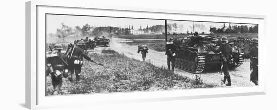 German Invasion of Poland, 1 September 1939-null-Framed Premium Giclee Print