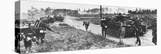 German Invasion of Poland, 1 September 1939-null-Stretched Canvas