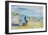 German Island feeling on Sylt with Strandkorb-Markus Bleichner-Framed Premium Giclee Print