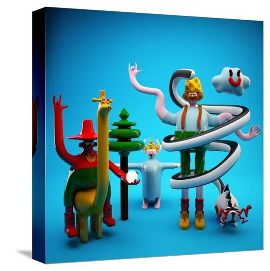 Stretched Canvas Print, , large