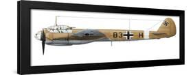 German Junkers Ju-88A-4 Combat Aircraft-Stocktrek Images-Framed Art Print