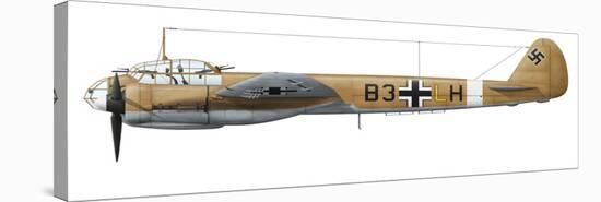 German Junkers Ju-88A-4 Combat Aircraft-Stocktrek Images-Stretched Canvas