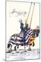 German Knights in Horseback in Procession-H. Burkmair-Mounted Art Print
