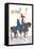 German Knights in Horseback in Procession-H. Burkmair-Framed Stretched Canvas
