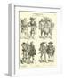 German Landsknechte, Early 16th Century-null-Framed Giclee Print