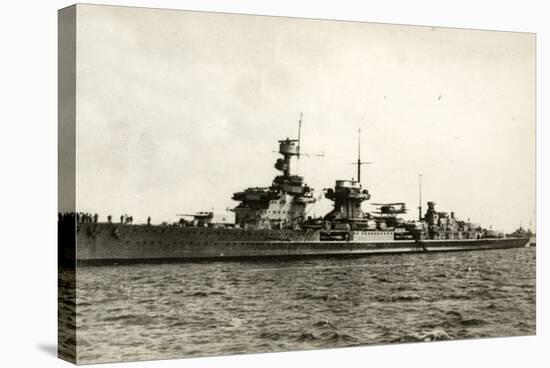 German Light Cruiser Nürnberg (Nuremberg in English)-null-Stretched Canvas